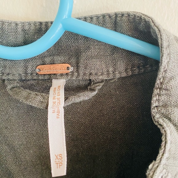 Free People Emilia Victorian military jacket in size XS - Picture 6 of 6